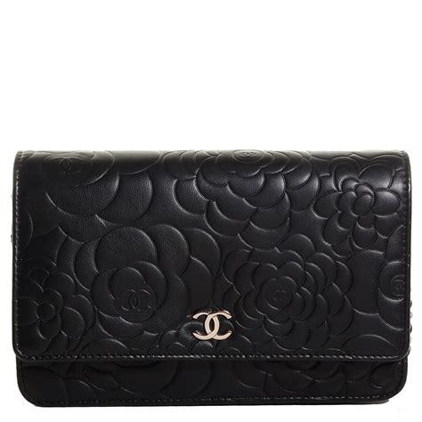 chanel camellia wallet on chain replica